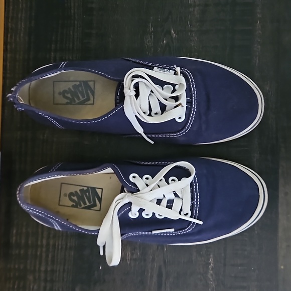 Navy Blue Vans - Picture 1 of 3
